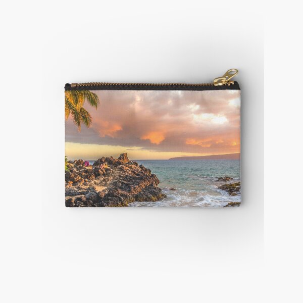 Item preview, Orange Palm Paradise, Tropical Sunset Beach designed and sold by WanderTravels.