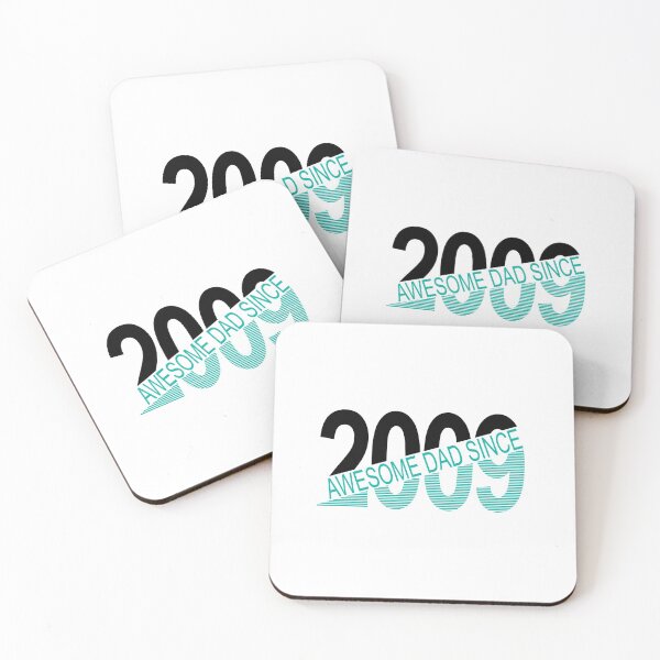 Item preview, Awesome dad since 2009 designed and sold by FashionHeritage.