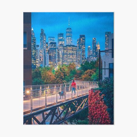 Artikel-Vorschau von Squibb Park Bridge, New York, designt und verkauft von Sofia-Draws.