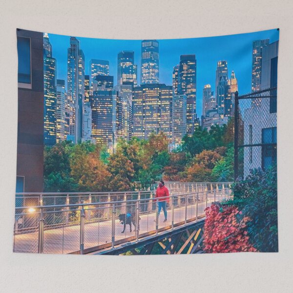 Item preview, Squibb Park Bridge, New York designed and sold by Sofia-Draws.