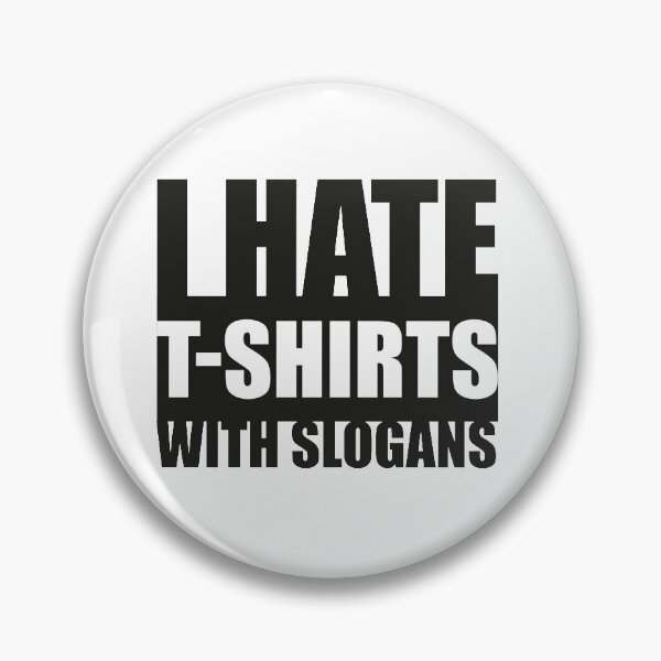 Item preview, I hate T-shirts with slogans designed and sold by ala-koala.