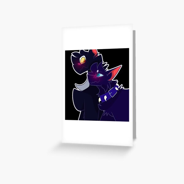 Don't be scared!! Warriors - Ravepaw  Greeting Card for Sale by Aizicle