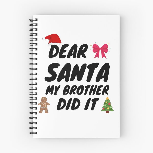 Item preview, Dear Santa My Brother Did It designed and sold by nestoras28.