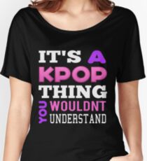 Ein KPOP THING - SCHWARZ Baggyfit T-Shirt