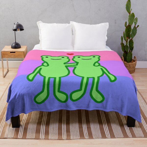 Item preview, froggy pride friends bisexual flag frogs designed and sold by naanlin.