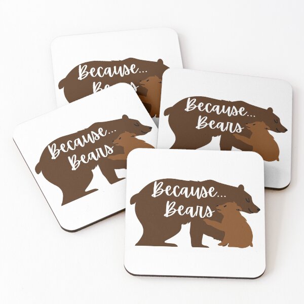 Item preview, Because… Bears (2/2) designed and sold by readallthebooks.