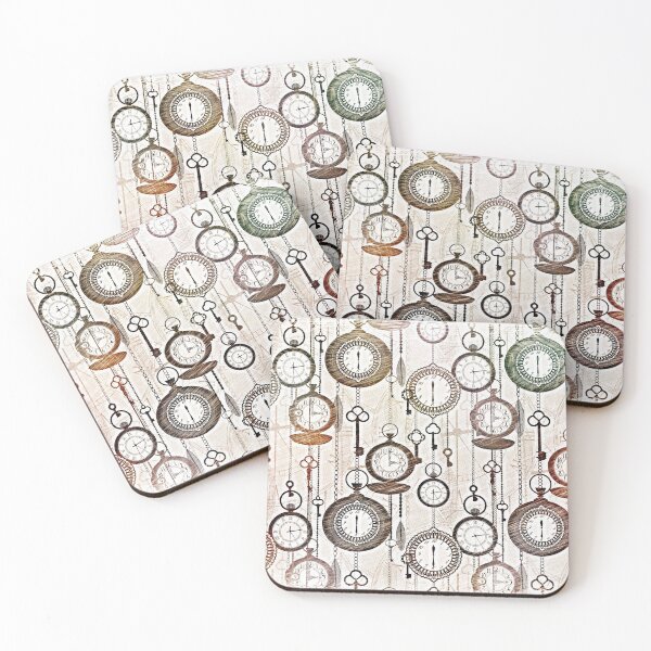 Item preview, Clock Key Time Retro designed and sold by Irina Polyanskaya.