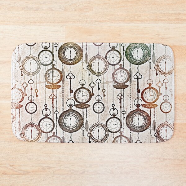 Item preview, Clock Key Time Retro designed and sold by Irina Polyanskaya.