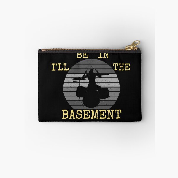 Item preview, I'll Be In The Basement Drum Set Drumming Drummer  designed and sold by salahnewdesign.