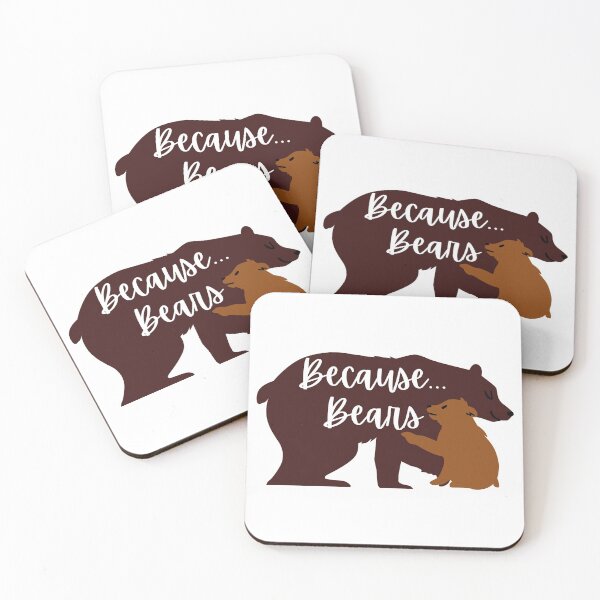 Item preview, Because... Bears (1/2) designed and sold by readallthebooks.