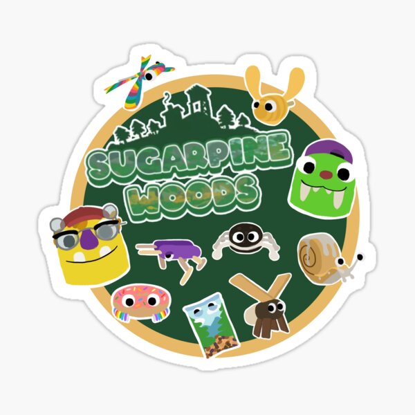 Item preview, Sugarpine Woods Bugsnax Characters Kinda bug, Kinda Snack | Bugsnax Snax and Grumpus designed and sold by SchlossInspire.