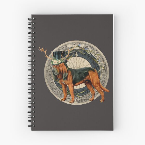 Item preview, Bloodhound Dog on the hunt designed and sold by RagdollGypzy.