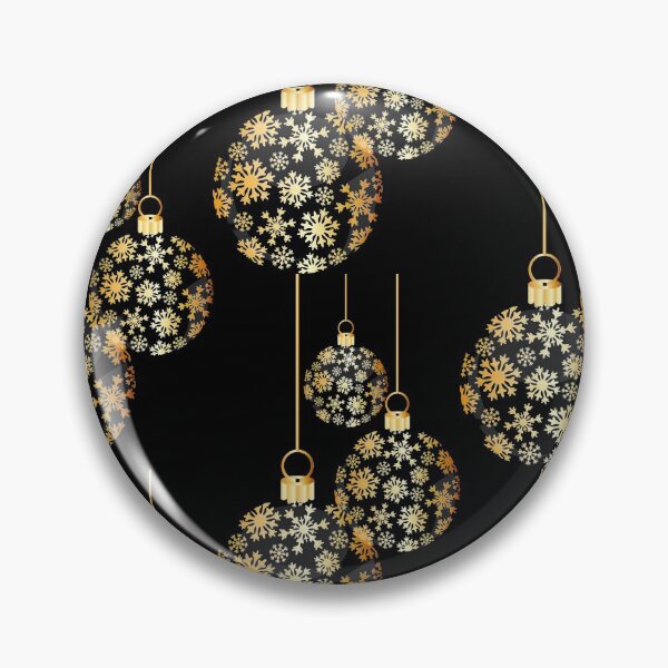 Item preview, Christmas Ball Gold Holiday designed and sold by spikemet.