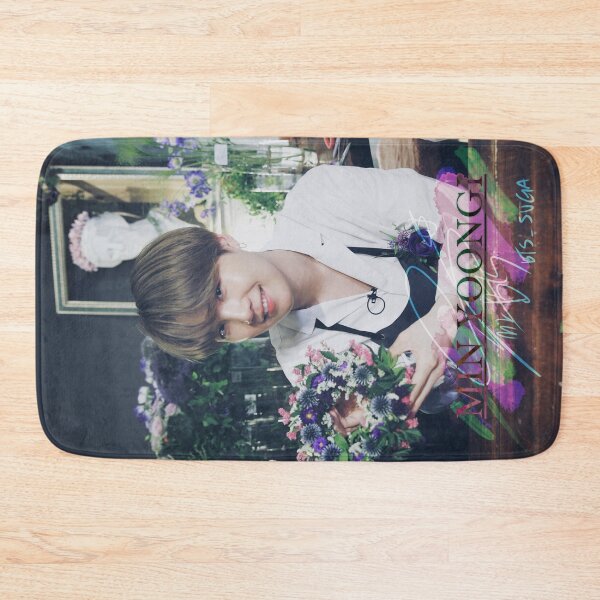 Item preview, BTS - Min Yoongi (florist) designed and sold by KiarAka.