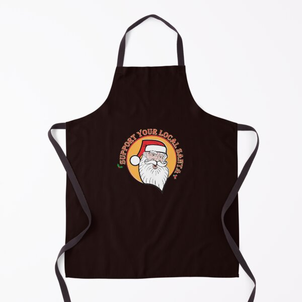 Item preview, Support Your Local Santa - Funny Christmas Shirt designed and sold by StreetShirts1.