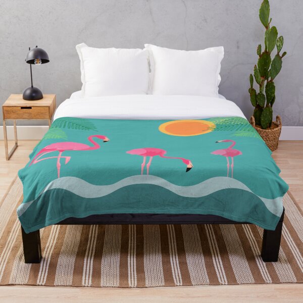 Item preview, Minimalist Flamingo Sea and Sunshine designed and sold by AnAwkwardOtter.