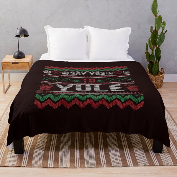 Item preview, Say Yes To Yule - Funny Christmas Shirt designed and sold by StreetShirts1.