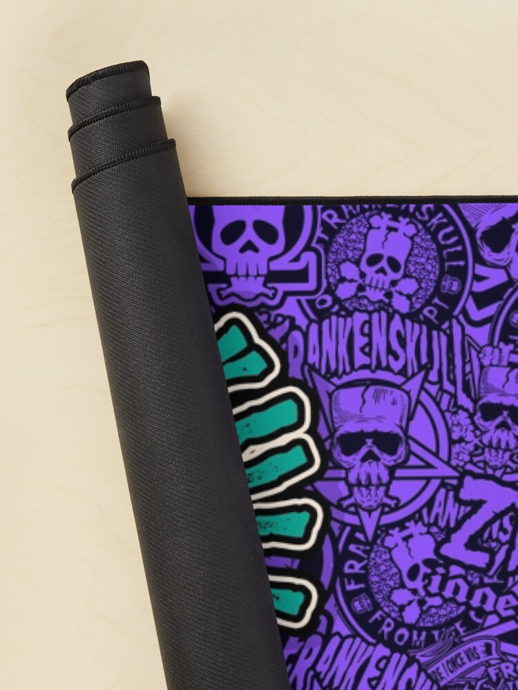 Alternate view of Frankenskull Cult Mouse Pad