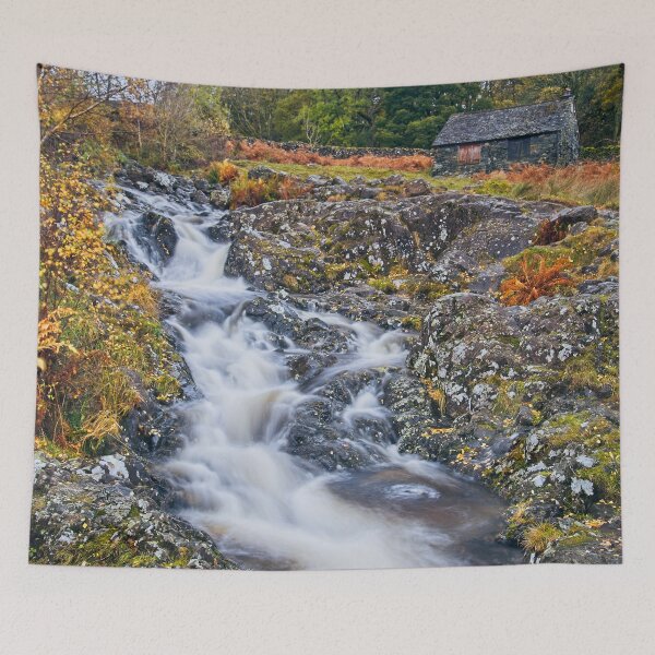 Item preview, Lake district waterfall near Derwentwater designed and sold by Martyn R Arnold Fine Art Nature & Landscape Photography.