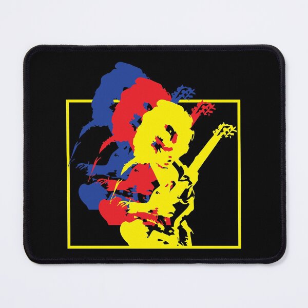 Item preview, Retro Rock Guitarist Guitar Art designed and sold by WIZECROW.