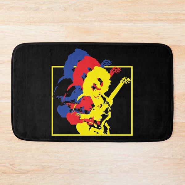 Item preview, Retro Rock Guitarist Guitar Art designed and sold by WIZECROW.