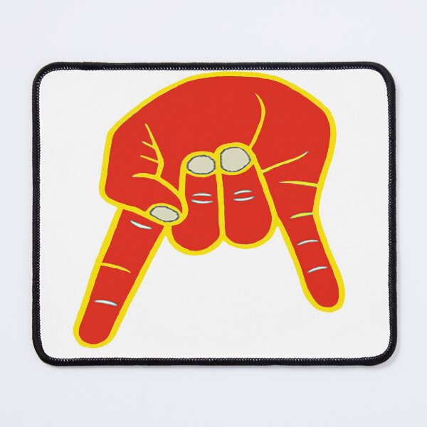 Item preview, Horns Down - Red/Yellow - Large designed and sold by CFB-Art.