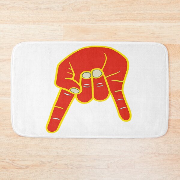 Item preview, Horns Down - Red/Yellow - Large designed and sold by CFB-Art.
