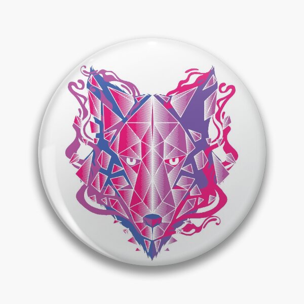 Item preview, Cyberpunk Polygon Wolf designed and sold by infleims.