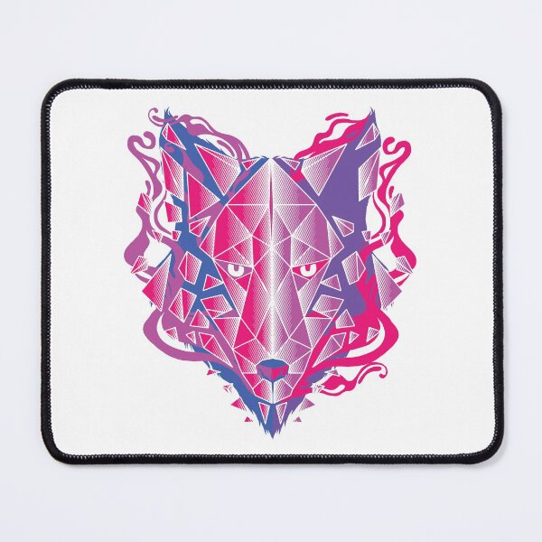 Item preview, Cyberpunk Polygon Wolf designed and sold by infleims.