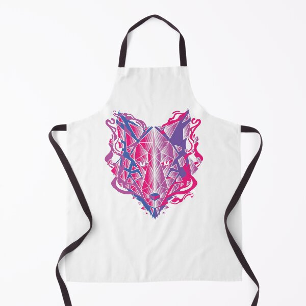 Item preview, Cyberpunk Polygon Wolf designed and sold by infleims.