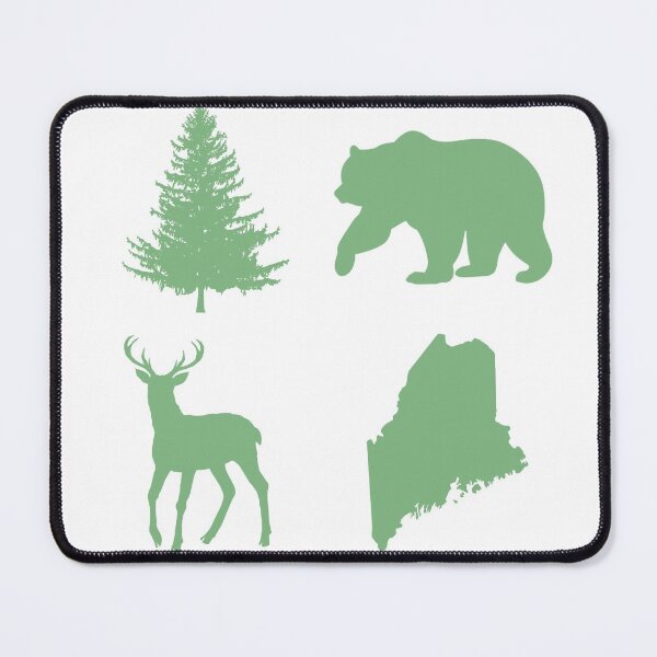 Item preview, Green State of Maine Sticker Pack designed and sold by Dalaura.