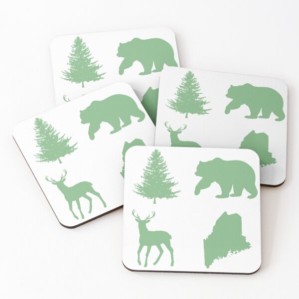 Item preview, Green State of Maine Sticker Pack  designed and sold by Dalaura.