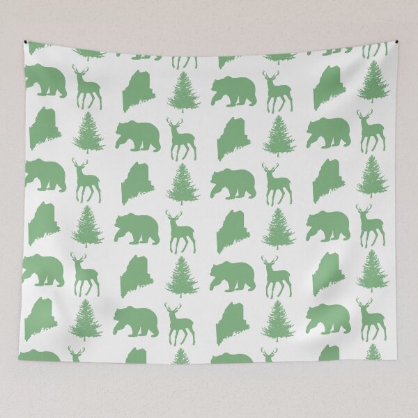 Item preview, Green State of Maine Sticker Pack  designed and sold by Dalaura.