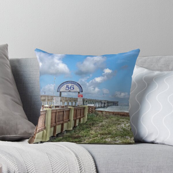 Item preview, The Pier on A Beautiful Day designed and sold by LarryB007.