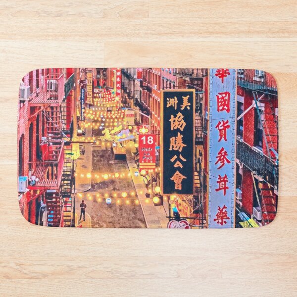 Item preview, Pell Street Chinatown NYC designed and sold by Sofia-Draws.