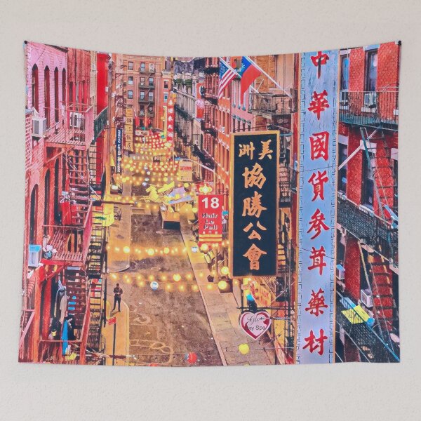Item preview, Pell Street Chinatown NYC designed and sold by Sofia-Draws.