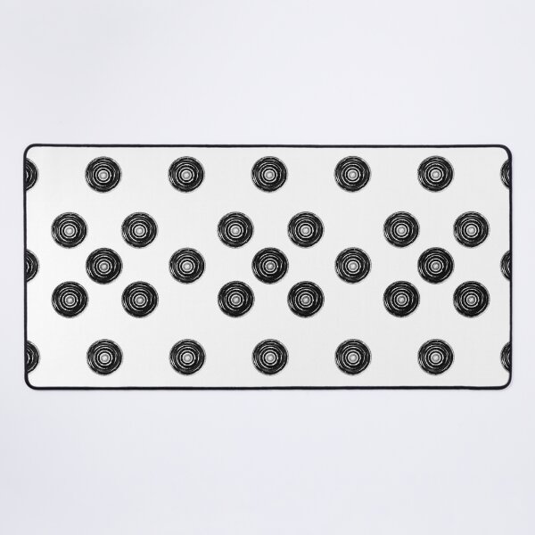 Item preview, Black and White Concentric Circles designed and sold by PeaceWorkDesign.