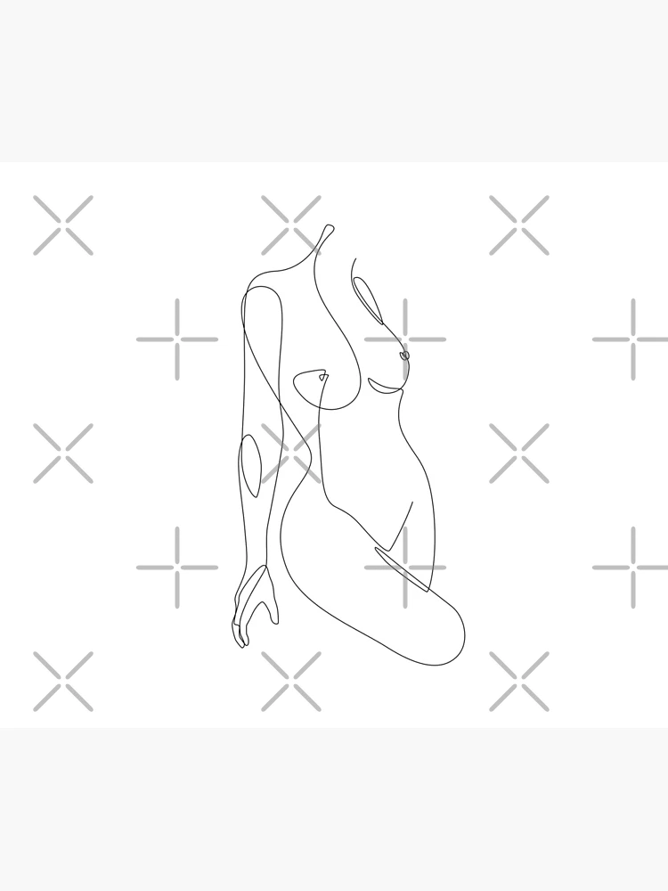 Thumbnail 5 of 5, Mouse Pad, Single Nude designed and sold by ExplicitDesign.