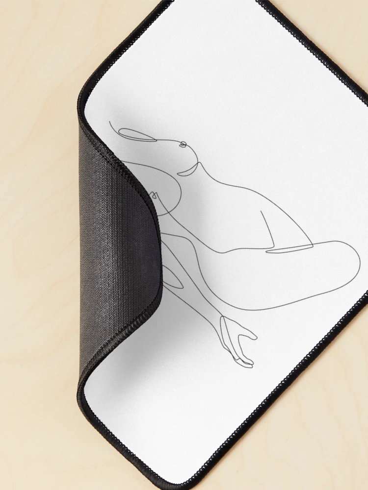 Thumbnail 2 of 5, Mouse Pad, Single Nude designed and sold by ExplicitDesign.