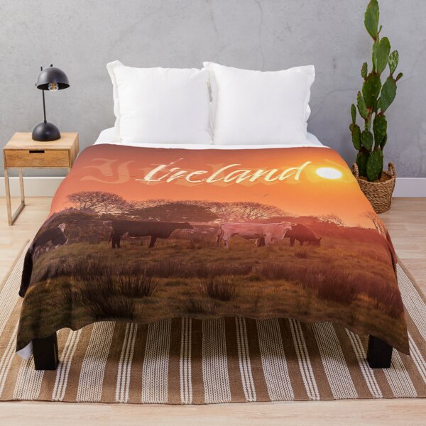 Item preview, IRELAND "Irish Safari" Creegh, County Clare - Irish Landscape designed and sold by AOKeeshkaPhotos.