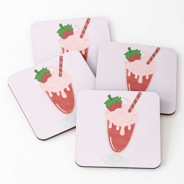 Item preview, strawberry shake designed and sold by EveryCuteThings.