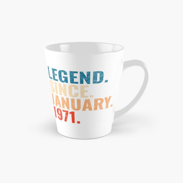Item preview, Legend Since January 1971 Retro Vintage designed and sold by Teelogic.