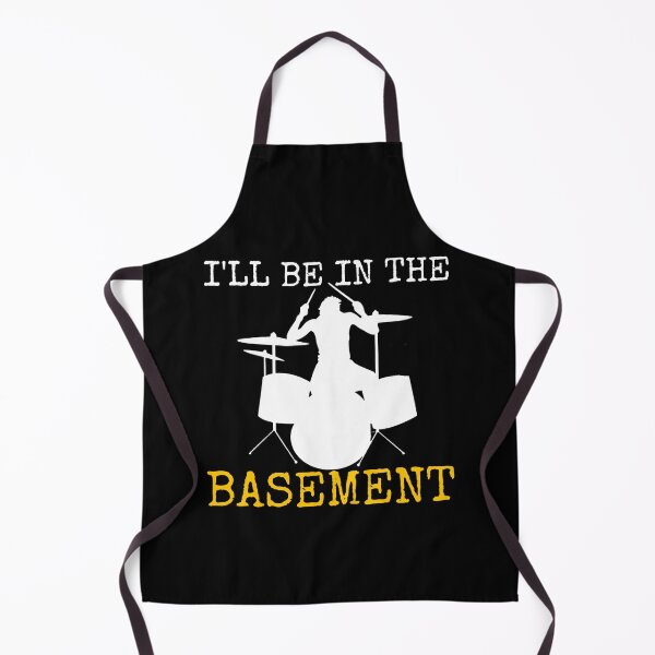 Item preview, I'll Be In The Basement Drum Set Drumming Drummer designed and sold by salahnewdesign.