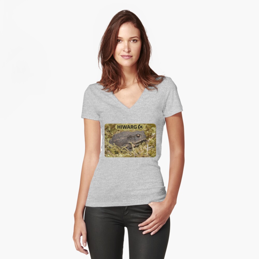 Item preview, Fitted V-Neck T-Shirt designed and sold by HIWARG.