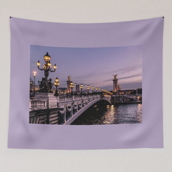 Item preview, Paris, France, Purple Sunset designed and sold by newburyboutique.