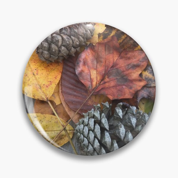 Item preview, Pinecones and autumn leaves designed and sold by JenStClair.