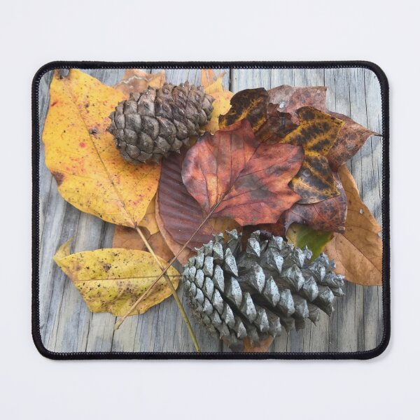 Item preview, Pinecones and autumn leaves designed and sold by JenStClair.