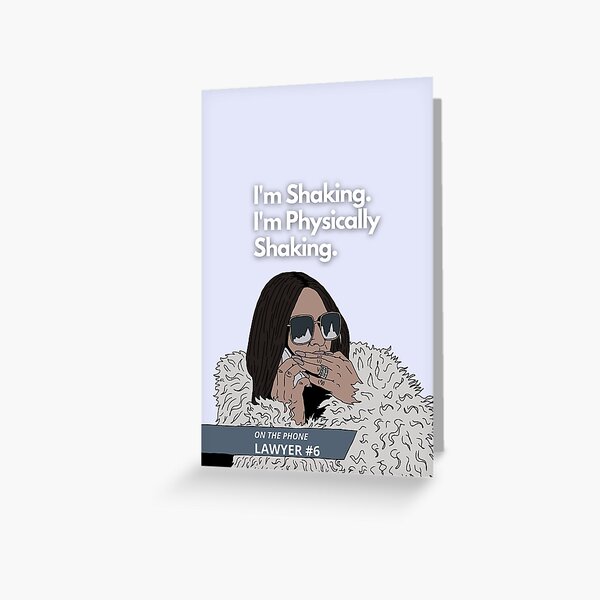 Item preview, I'm Physically Shaking - Lisa Barlow - Real Housewives of Salt Lake City - RHOSLC designed and sold by imadeitniceart.