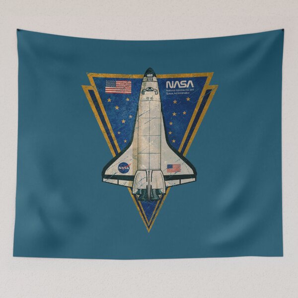 Item preview, USA Space Shuttle Triangular Shield V01 designed and sold by Lidra Zehcnas.