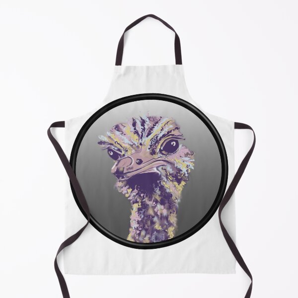 Item preview, Ostrich, liquify, animal portrait designed and sold by DebbieJoyArt.